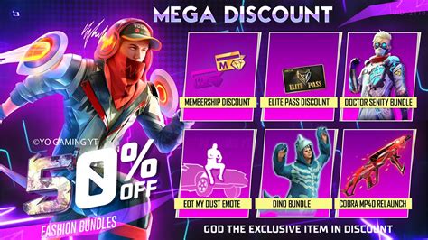 Store All Item Discount Confirm Date Elite Pass Discount Update