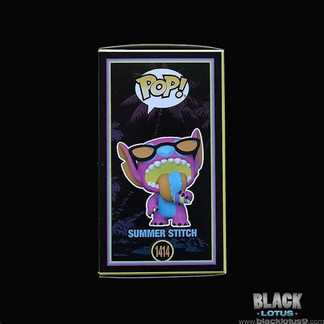 Funko Pop Blacklight Summer Lilo And Stitch Disney Hot Topic In Stock Pop Ebay