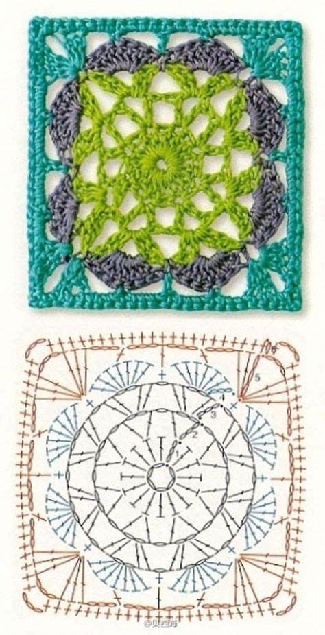 The Ultimate Granny Square Diagrams Collection ⋆ Crochet Kingdom 729