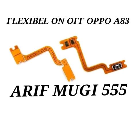 Jual Flexible Flexibel Power On Off Oppo A Original Shopee Indonesia