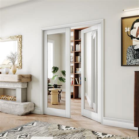 Mirrored French Doors