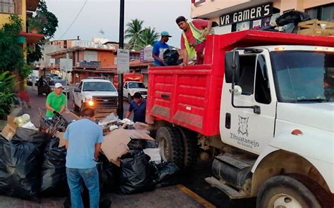 M S De Mil Toneladas De Basura Recolectada En Zihuatanejo Temporada