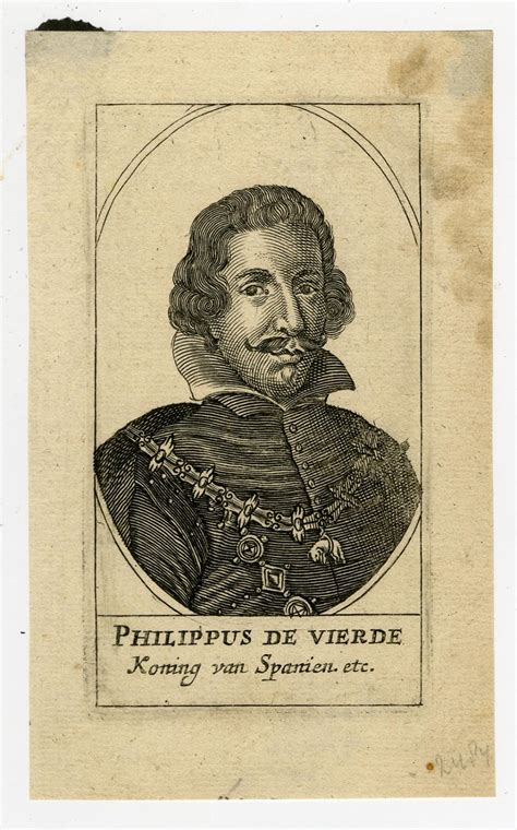 Antique Print PORTRAIT PHILIPS IV KING SPAIN Anonymous Ca 1670 1670