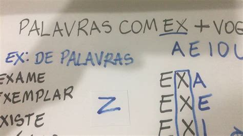 Palavras Com Ex Vogal