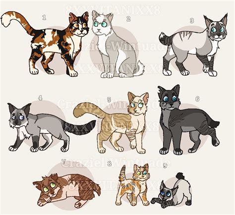 CLOSED WARRIOR CAT CLAN ADOPTS by 8XxVitanixX8 on DeviantArt