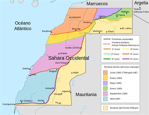 Sahara Occidental El Mundo Entre Muros