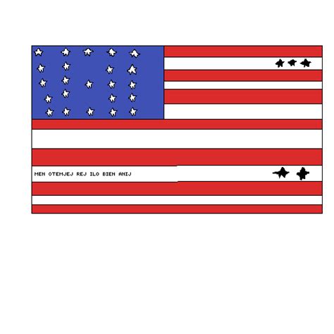 Pixilart Flag Of Bikini Atoll By Swissmapping