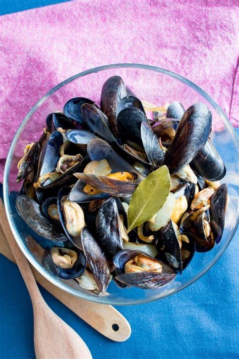 Mejillones Al Vapor Con Vino Blanco Nutrilics