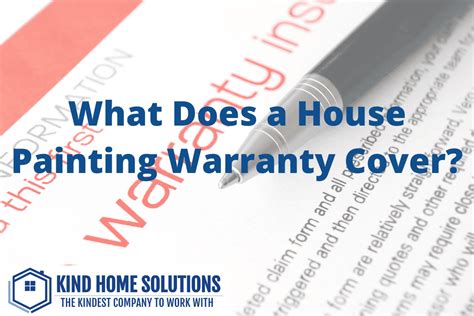 What Does A House Painting Warranty Cover House Painting Warranties