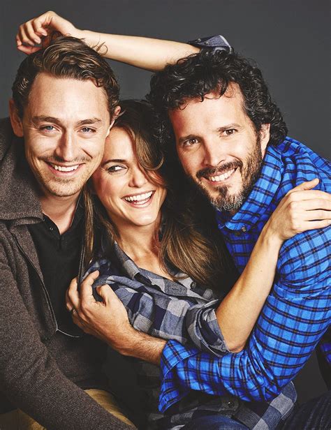 Adorable Austenland cast photo. JJ Feild, Keri Russell, Bret McKenzie ...