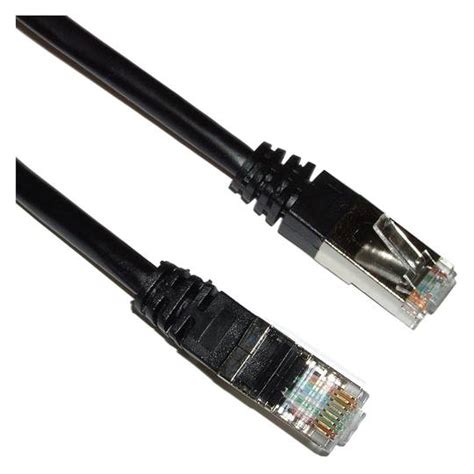 Black Cat 5e FTP cable 1m - Cablematic