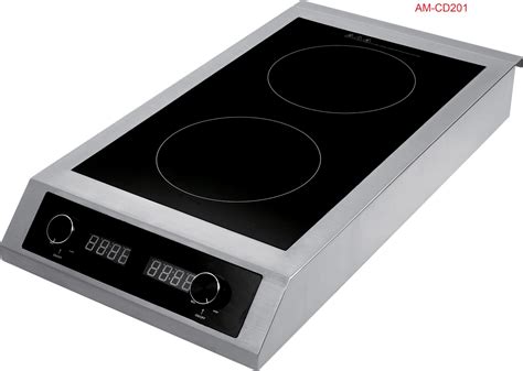 Induction Cooktop Touch Screen Induction Cooker Double Burners Commercial Electric Induction