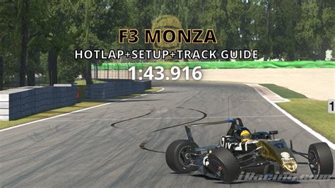 Iracing F Open Series S Autodromo Nazionale Monza Hot Lap