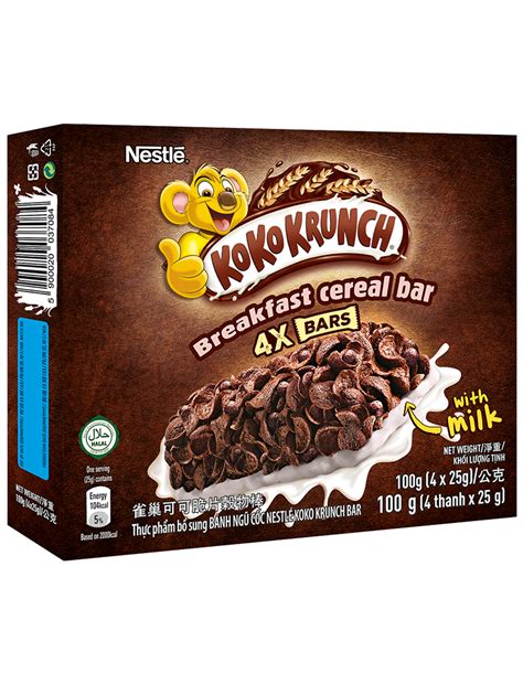 Koko Krunch Cereal Bar Nestl Cereals Singapore