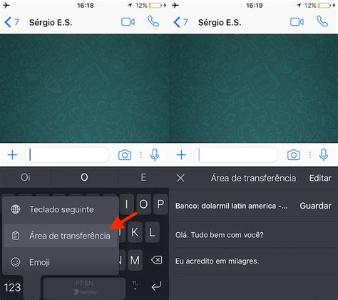 Como Salvar Textos Para Enviar Depois No SwiftKey