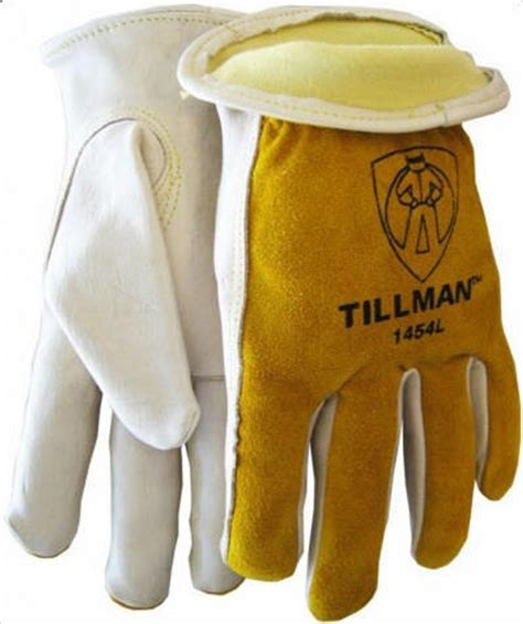 Tillman 1414 Drivers Gloves Top Grainsplit Cowhide Leather Rolled