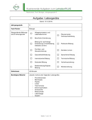 Ausfüllbar Online Bildung fr Nachhaltige Entwicklung Umweltbildung