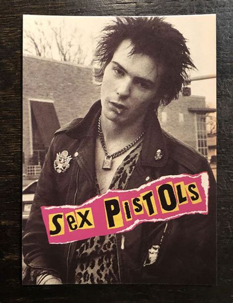 SEX PISTOLS VINTAGEポストカード SID 45REVOLUTION