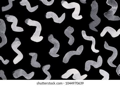 Abstract Black White Ink Background Paper Stock Illustration 1044970639 ...