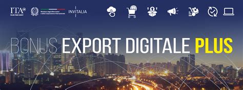 Bonus Export Digitale Plus Export Gov It