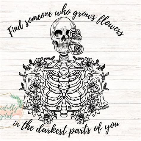 Find Someone Who Grows Flowers Png Sublimation Png Design Etsy