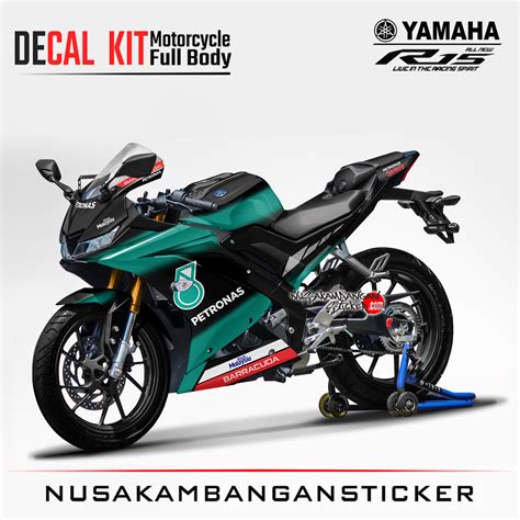 Decal Kit Sticker Yamaha R V Vva Livery Moto Gp Stiker Full