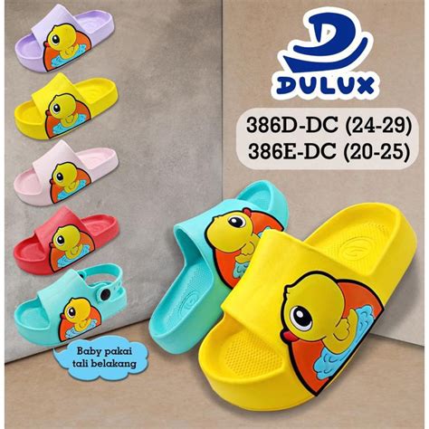 Jual DX 386D DC Sandal Selop Anak Perempuan Sandal Selop Karet Anak