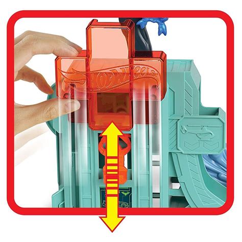 Pista Hot Wheels City Ataque De Morcegos No Hospital MATTEL Pistas Magazine Luiza