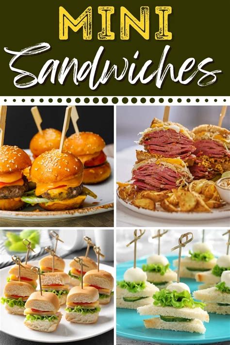 20 Mini Sandwiches For A Party Insanely Good