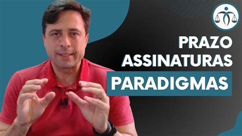 Qual O Prazo Para Comparar Assinaturas Paradigmas Na Per Cia