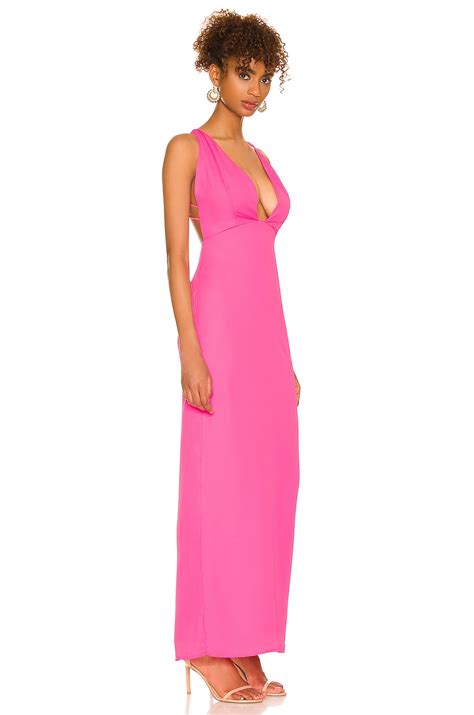 Superdown Lucinda Strappy Maxi Dress In Hot Pink REVOLVE