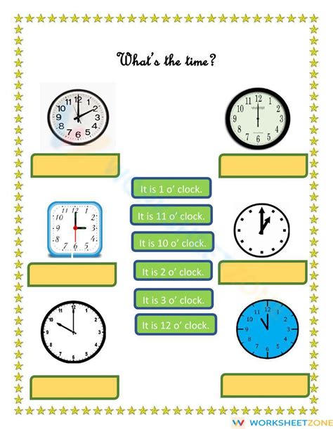 Drag And DROP Worksheet