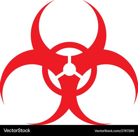 Biohazard sign Royalty Free Vector Image - VectorStock