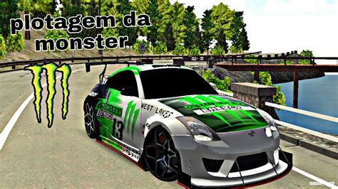 Plotagem Para Z Da Monster Energy Car Parking Youtube