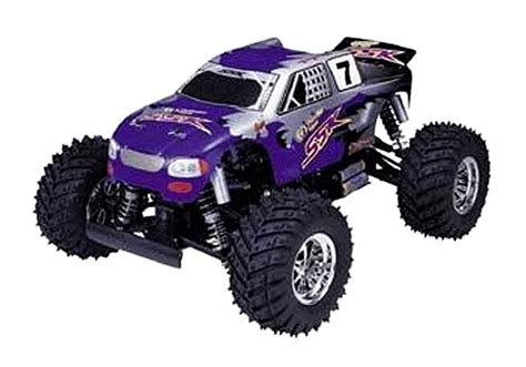 Thunder-Tiger SSK (Purple / Silver) - 1/10 4WD Nitro Monster Truck ...