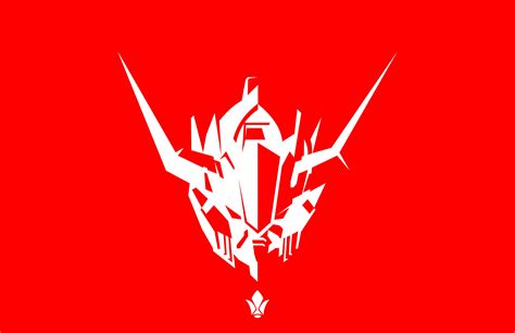 Red Gundam Wallpaper 4K