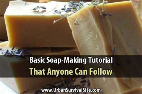 Basic Soap Making Tutorial That Anyone Can Follow Bio Prepper