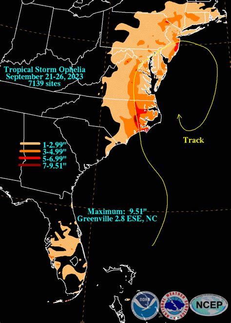 Tropical Storm Ophelia September