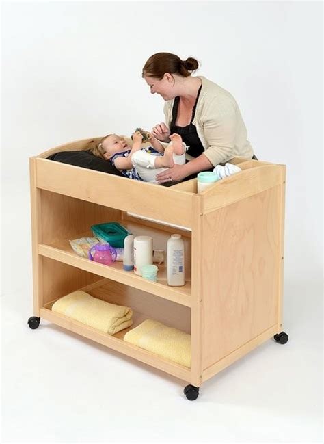 Baby Changing Unit with storage for nursery rooms | Edusentials UK