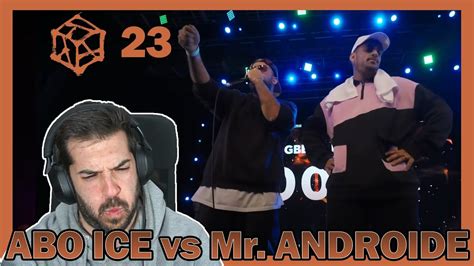 Abo Ice Vs Mr Androide Solo Gbb Reaccion Y Analisis Youtube