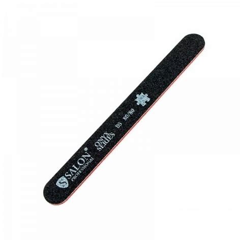 Пилка для ногтей Salon Professional 80/80 ONYX прямая узкая ...