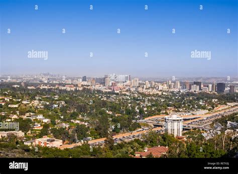 Los angeles skyline century city hi-res stock photography and images ...