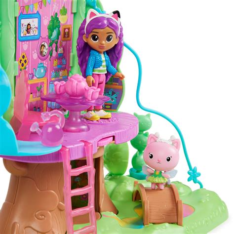 Gabbys Dollhouse Kittys Fairy Garden Treehouse