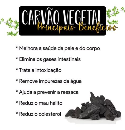 Carv O Vegetal Ativado Puro C Psulas De Mg Frasco Venda Em