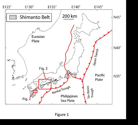 Figure 1 from Distributed deformation along the subduction plate interface: The role of tectonic ...