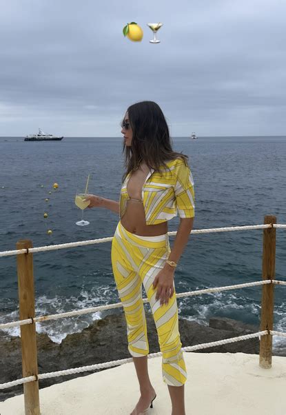 Hailey Bieber Embraces Pucci Summer In A Bikini Set Clear Sandals