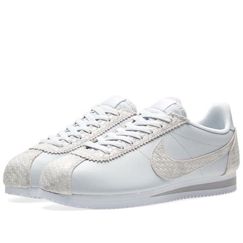 Nike Classic Cortez Premium W Pure Platinum & White | END.