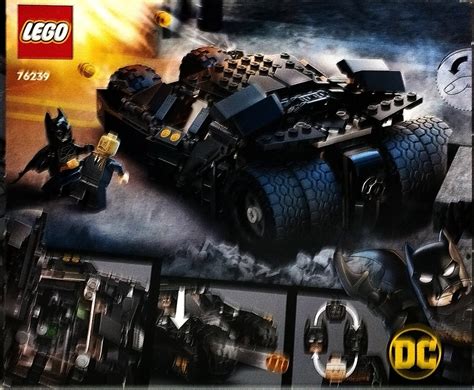 Конструктор LEGO DC Comics Super Heroes 76239 Бэтмобиль «Тумблер ...