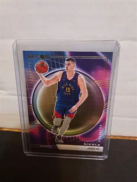 2022 23 PÉPITES DE basketball Panini Recon Nikola Jokic Holo bronze 195