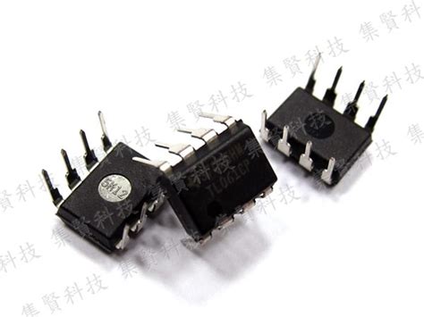 Tl061 積體電路 Low Power Jfet Input Operational Amplifiers 集賢科技